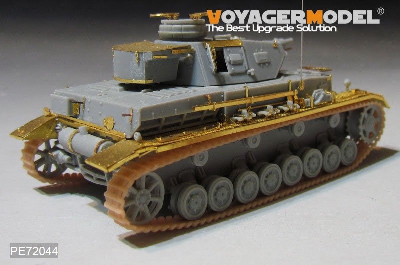Voyager Model PE72044 WWII German Pz.Kpfw.IV Ausf.F1 for DRAGON 7231 1/72 – zdjęcie 3