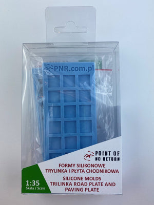 Point of no Return 3522029 Formy silikonowe. Trylinka i płyta chodnikowa 1/35 – zdjęcie 2