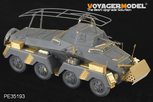 Voyager Model PE35193 WWII German Sd.Kfz.232 8 ROD early version for TAMIYA Kit 1/35 – zdjęcie 7