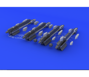 Eduard SIN64813 RUSSIAN MODERN AIRCRAFT MISSILES 1/48 – immagine 8