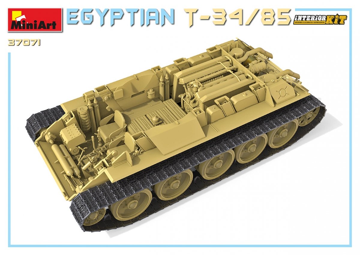 MiniArt 37071 EGYPTIAN T-34/85. INTERIOR KIT 1/35 – image 6