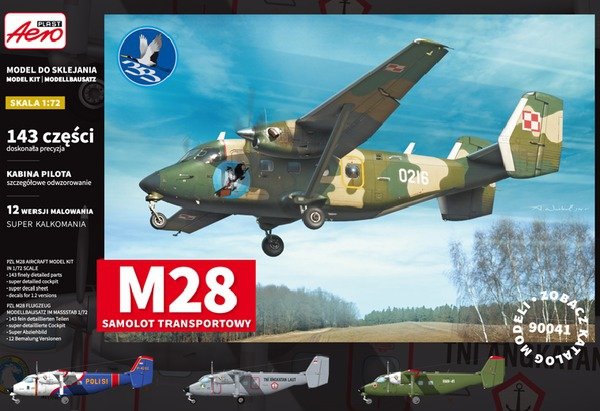 Aeroplast 90041 Samolot transportowy M28 1/72