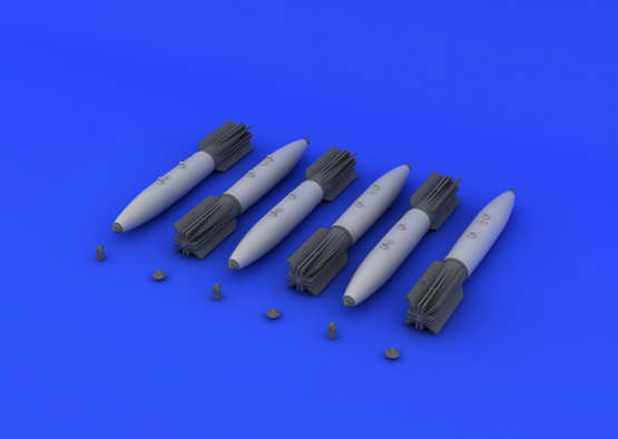 Eduard 648128 Mk.82 bombs w/ airbrake early 1/48 – immagine 2