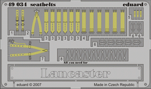 Eduard BIG4882 LANCASTER 1/48 TAMIYA – immagine 14