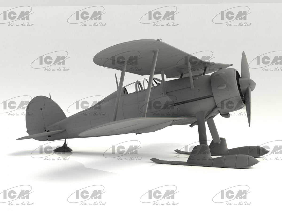 ICM 32044 J-8 Gladiator WWII Swedish Fighter 1/32 – zdjęcie 3