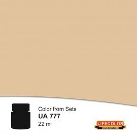 Lifecolor UA777 Rough Light Brown 22ml