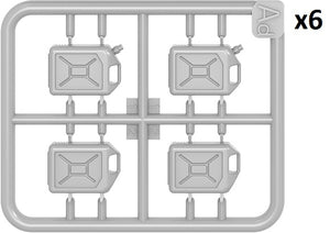 MiniArt 24013 PLASTIC CANS 20L SET 1/24 – immagine 2