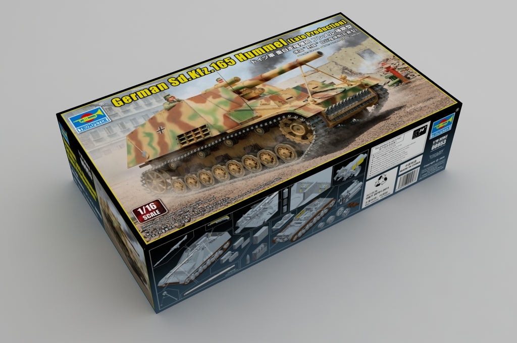 Trumpeter 00953 German Sd.Kfz.165 Hummel Late Production 1/16 – image 2
