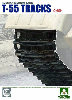 Takom 2092 Russian Medium Tank T-55 Tracks OMSH 1/35