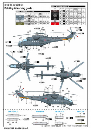 Trumpeter 05830 Mi-35M Hind-E 1/48 – immagine 4