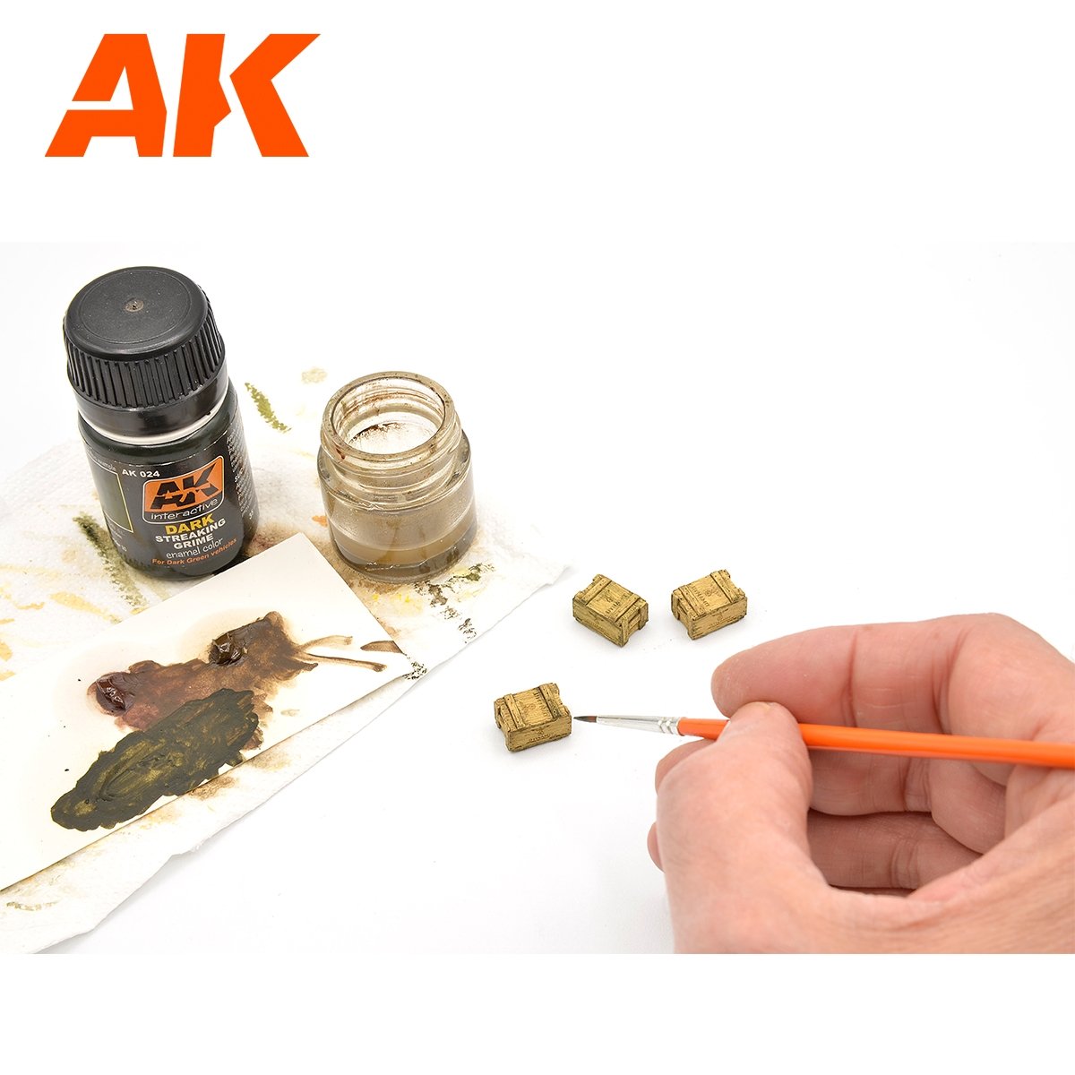 AK Interactive AK8229 LASER CUT WOODEN BOX 002 DYNAMIT (8 UNITS) 1/35 – immagine 4