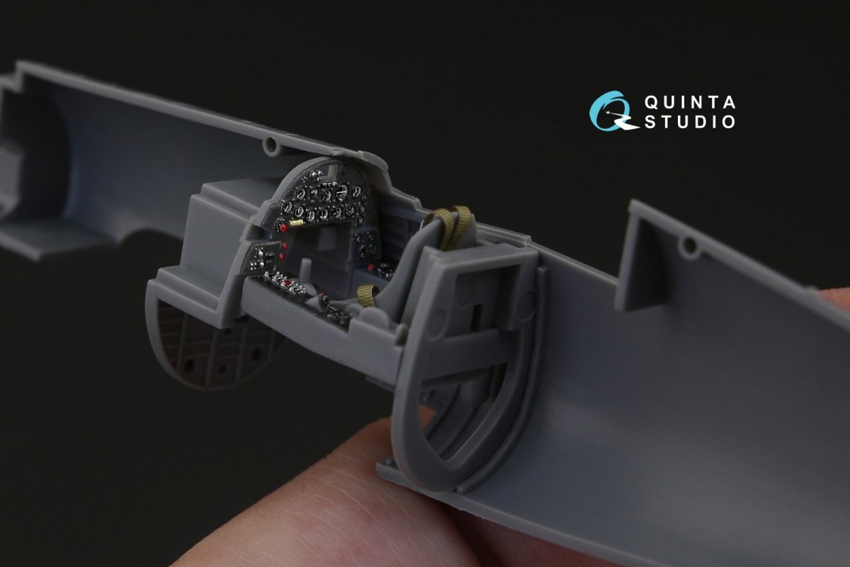 Quinta Studio QD72023 F4U-1 Corsair (Bird cage) 3D-Printed &amp;amp; coloured Interior on decal paper (for Tamiya kit) 1/72 – Bild 6