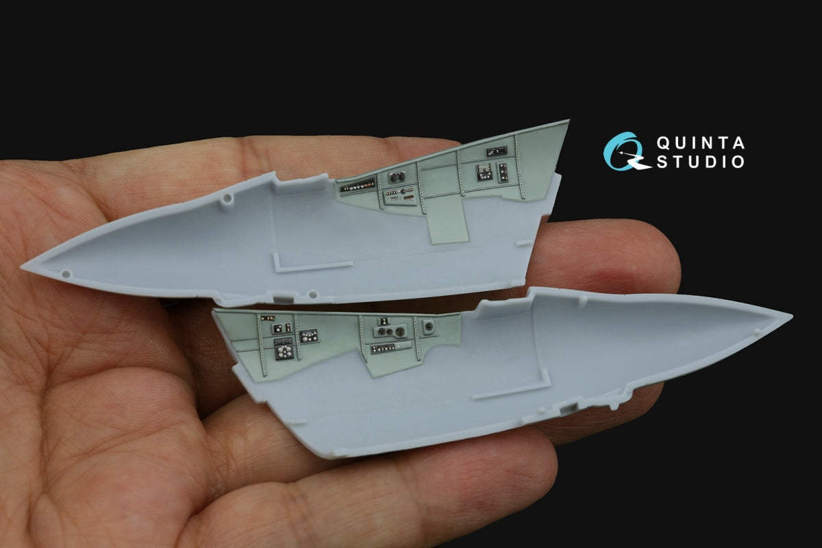 Quinta Studio QDS-72172 Blackburn Buccanneer S.2B Early 3D-Printed &amp;amp; coloured Interior on decal paper (Airfix) (small version) 1/72 – immagine 10