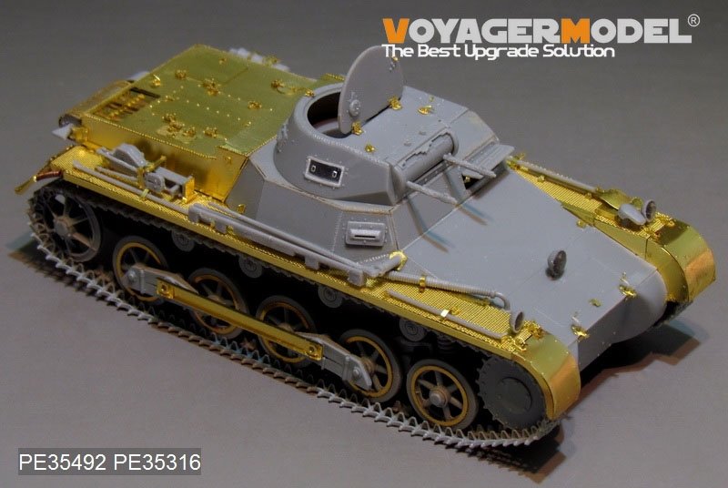 Voyager Model PE35492 WWII German Pz.Kpfw.I Ausf. B basicfor DRAGON 6186 1/35 – immagine 6