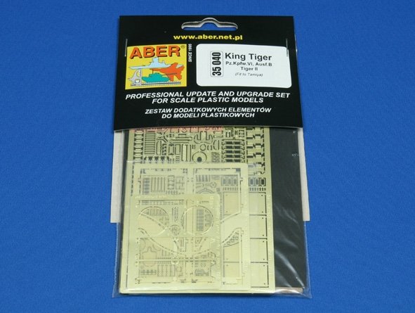 Aber 35040 King Tiger , Pz.Kpfw.VI Ausf.B Tiger II Sd.Kfz.182 (TAM) 1/35 – imagen 3