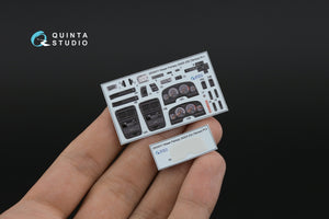 Quinta Studio QD24011 Nissan Fairlady 300ZX Z32 3D-Printed &amp;amp; coloured Interior on decal paper (Tamiya) 1/24 – immagine 7