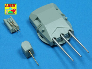 Aber 350L-44 Set of barrels 280mm x 6; 150mm x 8; 105mm x 6 for Admiral Graf Spee class battleships 1/350 – zdjęcie 3