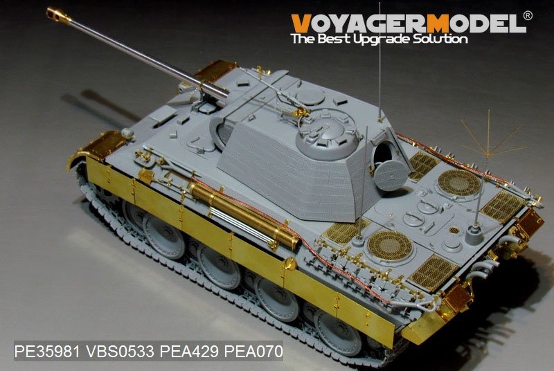 Voyager Model PE35981 WWII German Panther A Tank Basic For TAKOM 1/35 – Bild 8