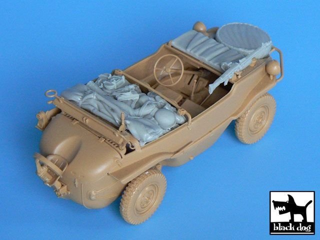 Black Dog T35012 Schwimmwagen accessories set 1/35 – imagen 5