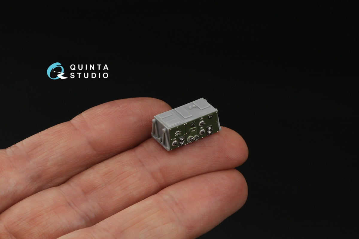 Quinta Studio QD32245 N1K2-J Shidenkai 3D-Printed &amp;amp; coloured Interior on decal paper (Hasegawa) 1/32 – immagine 9