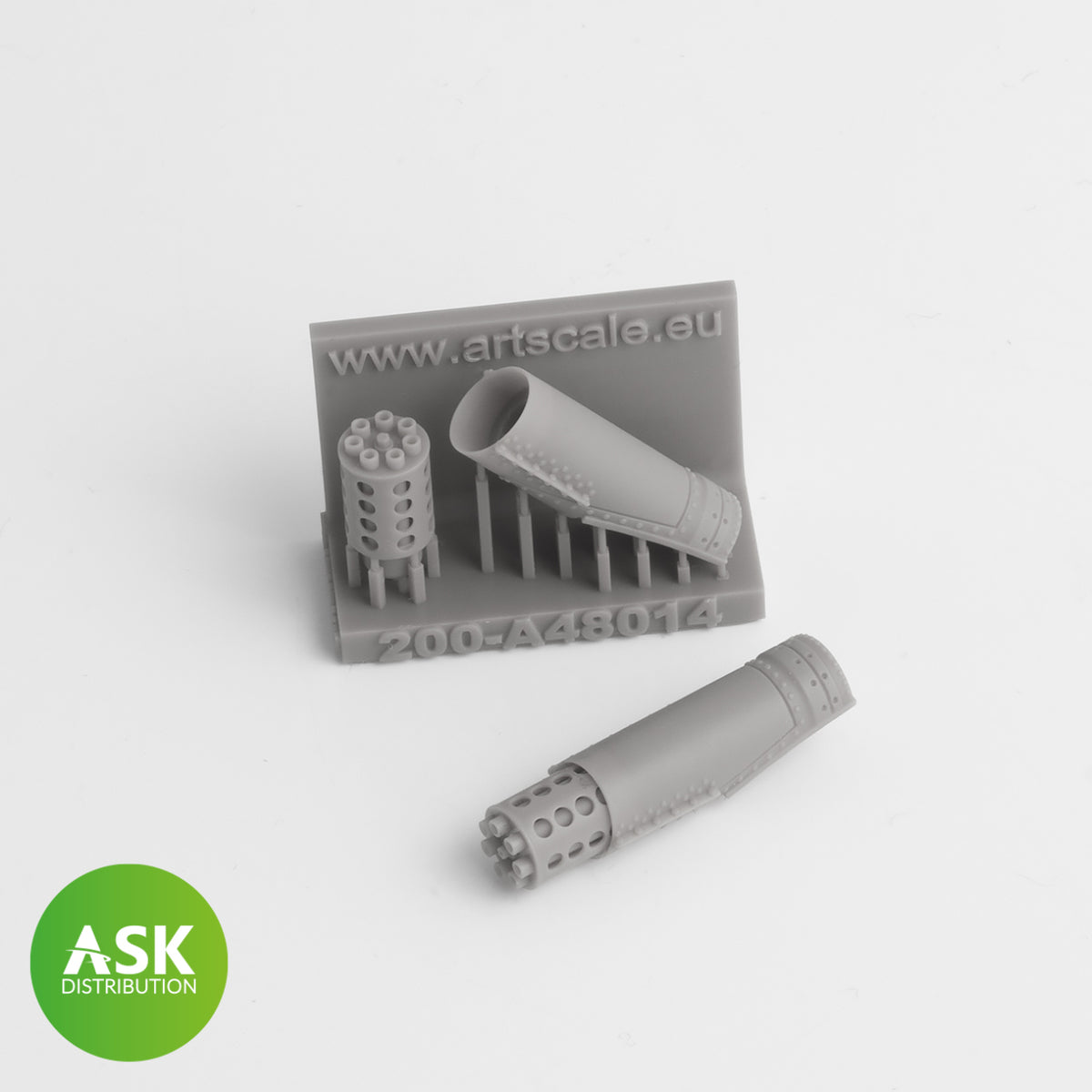 Art Scale Kit A48014 A-10 Thunderbolt II - GAU Cannon Head with Cover rec. for GWH 1/48 – immagine 5