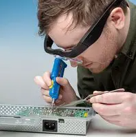 Lightcraft LC1790USB Pro LED Magnifier Glasses with 4 Lenses / Szkła powiększające z 4 soczewkami, LED, 1.5x, 2.5x, 3.5x, 5x – immagine 3