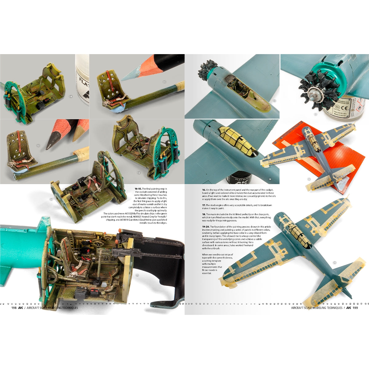 AK Interactive AK130022 AIRCRAFT SCALE MODELING TECHNIQUES (Eduard) ( EN )