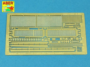 Aber 35G32 Grilles for Russian Tank T-55AM also for T-55AMV 1/35