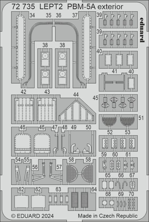 Eduard 72735 PBM-5A extérieur ACADEMY 1/72