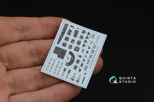 Quinta Studio QD72218 Ju 88A-4 3D-Printed &amp;amp; coloured Interior on decal paper (Hasegawa) 1/72 – imagen 10