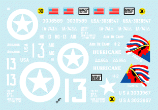 Star Decals 35-973 US Shermans in Normandy 1/35 – immagine 2