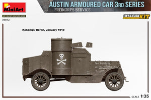 MiniArt 39012 AUSTIN ARMOURED CAR 3rd SERIES: FREIKORPS SERVICE. INTERIOR KIT 1/35 – Bild 4