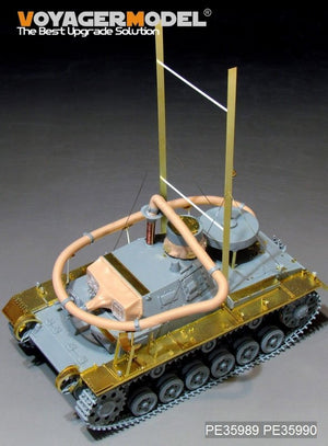 Voyager Model PE35989 WWII German Pz.KPfw.III (T)Ausf.F &amp;quot;Operation Seelowe&amp;quot; Basic For DRAGON 6877/6717 1/35 – zdjęcie 3