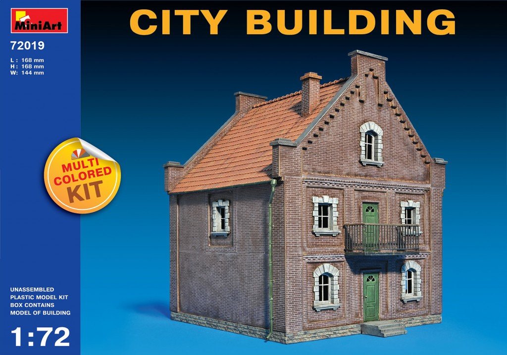MiniArt 72019 BÂTIMENT DE LA VILLE 1/72