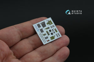 Quinta Studio QD48496 F-82E Twin Mustang 3D-Printed coloured Interior on decal paper (Modelsvit) 1/48 – immagine 7