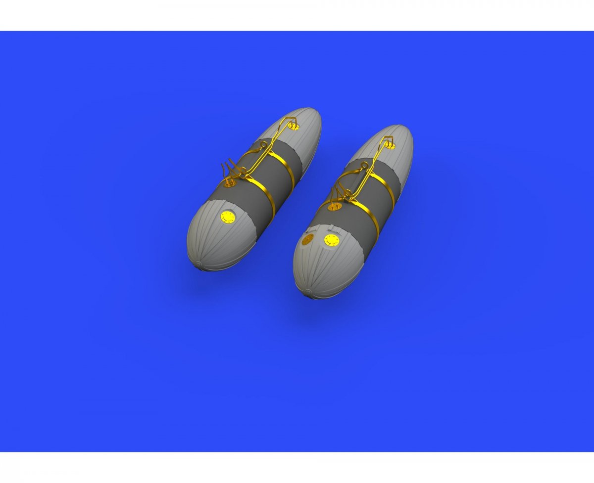 Eduard SIN64846 P-51D armament &amp;amp; fuel tanks AIRFIX 1/48 – immagine 5