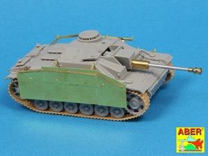 Aber 72A11 Jupes latérales pour Sturmgeschutz III (Early model) 1/72 – image 3