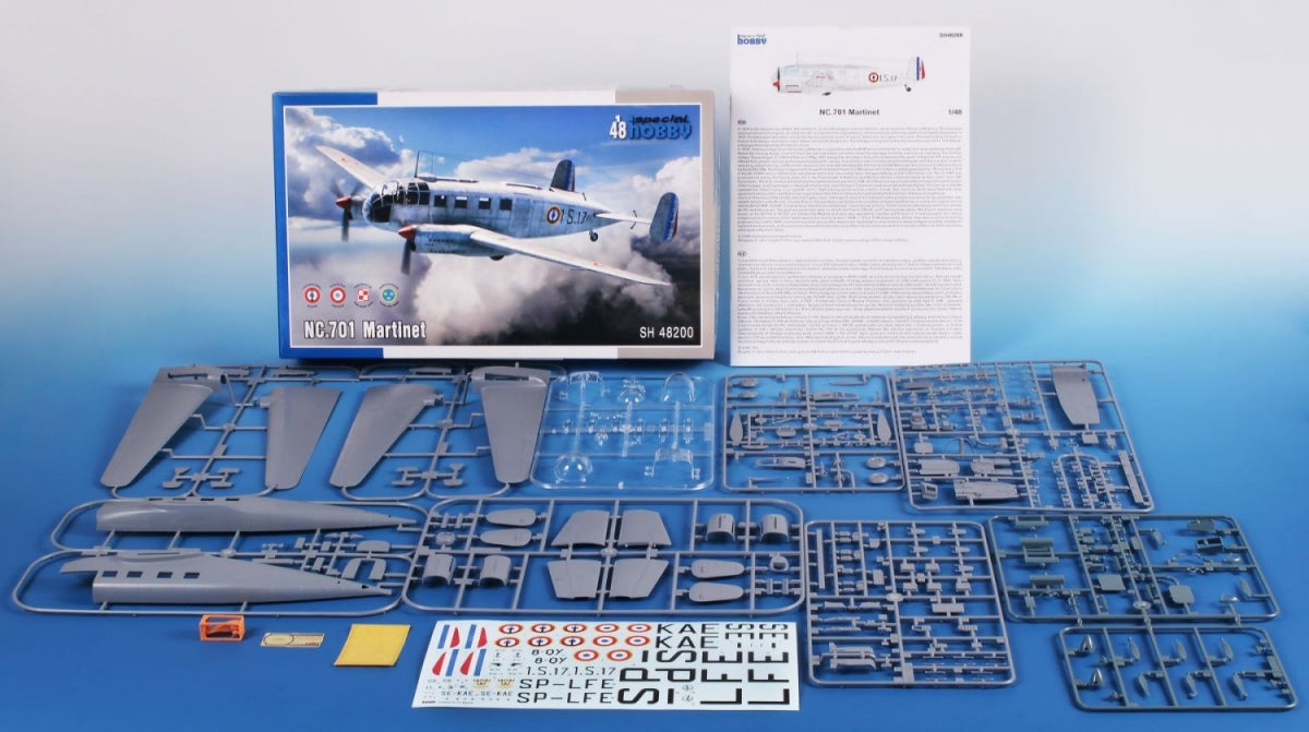 Special Hobby 48200 SNCAC NC.701 Martinet 1/48 – imagen 3