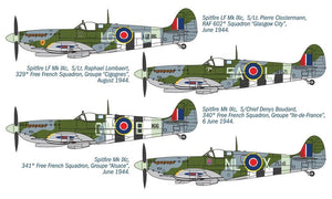 Italeri 1365 SPITFIRE Mk .IX Free French 1/72 – immagine 3