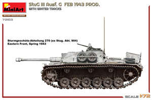 MiniArt 72103 StuG III Ausf. G FEB 1943 PROD. WITH WINTER TRACKS 1/72 – immagine 6