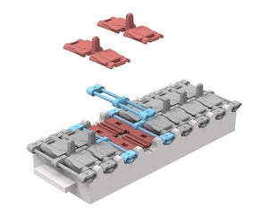 Rye Field Model 5054 TR60 Workable Track Links for Challenger 2 1/35 – Bild 2