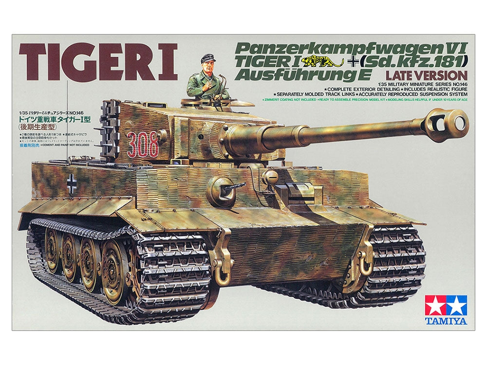 Tamiya 35146 German Tiger I Tank Late Version 1/35 – imagen 2