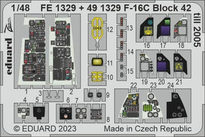 Eduard BIG49365 F-16C Block 42 till 2005 KINETIC MODEL 1/48 – imagen 6