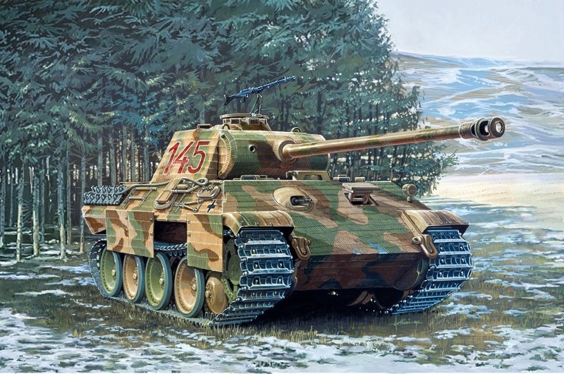 Italeri 0270 SD.KFZ. 171 PANTHÈRE AUSF. Un 1/35 – image 2