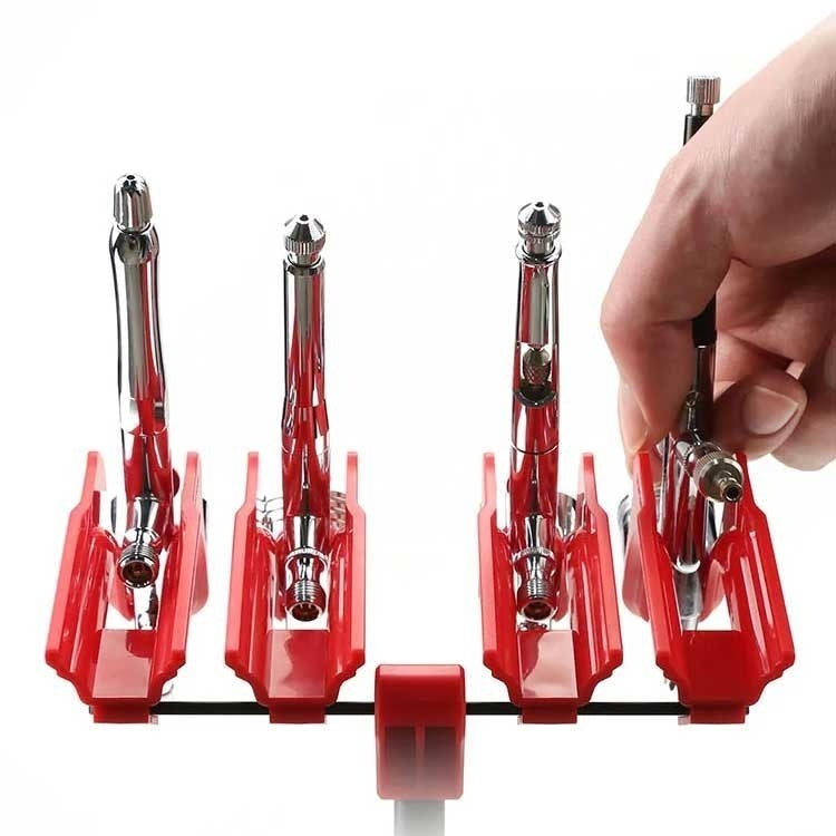 DSPIAE PT-AR 4-Slot Airbrush Rack / Stojak na aerograf 4-gniazdowy – immagine 4