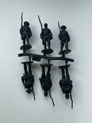 Hat 9335 Union Infantry Marching Set 2 - 18 figures (American Civil War 1861-1865) 1/32