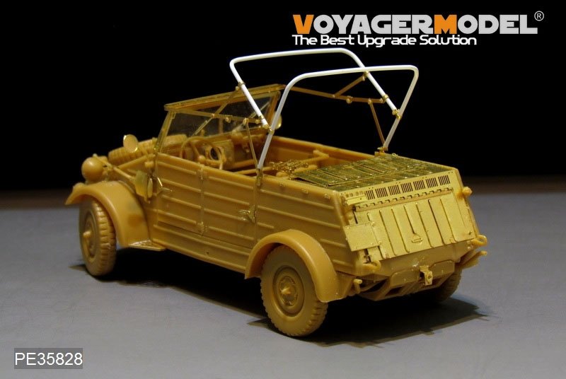 Voyager Model PE35828 WWII German Kubelwagen Type 82（For HERO 35002） 1/35 – immagine 2
