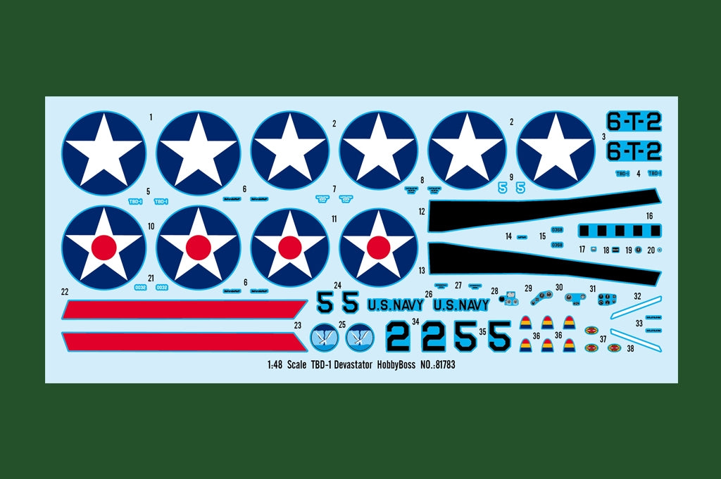Hobby Boss 81783 TBD-1 Devastator 1/48 – Bild 3