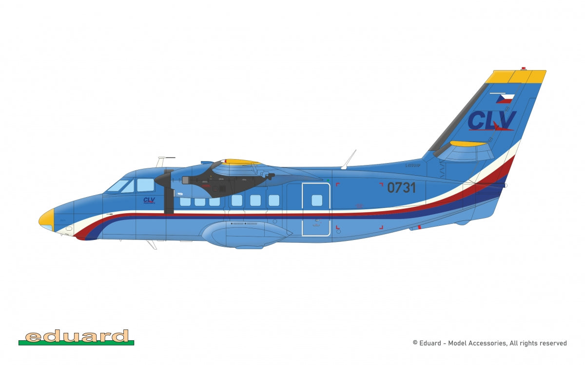 Eduard 2148 L-410UVP TURBOLET 1/72 – immagine 8