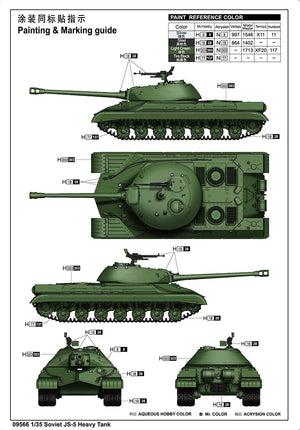 Trumpeter 09566 Char lourd soviétique JS-5 1/35 – image 3